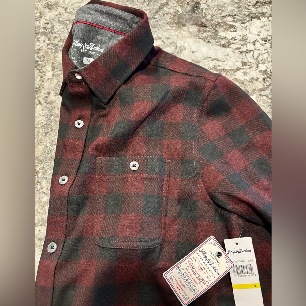 Men's Buffalo Plaid Red Shirt